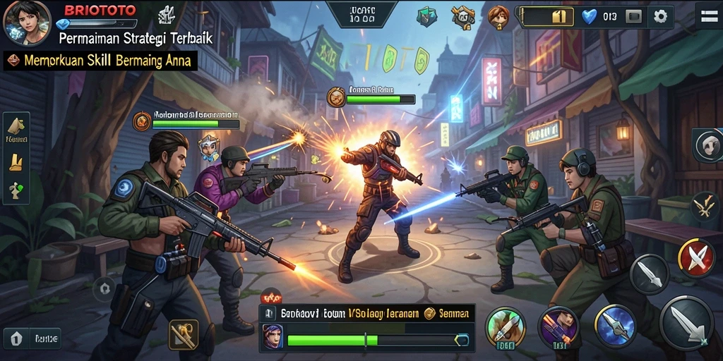 Tampilan menarik dari gameplay BRIOTOTO yang penuh strategi.