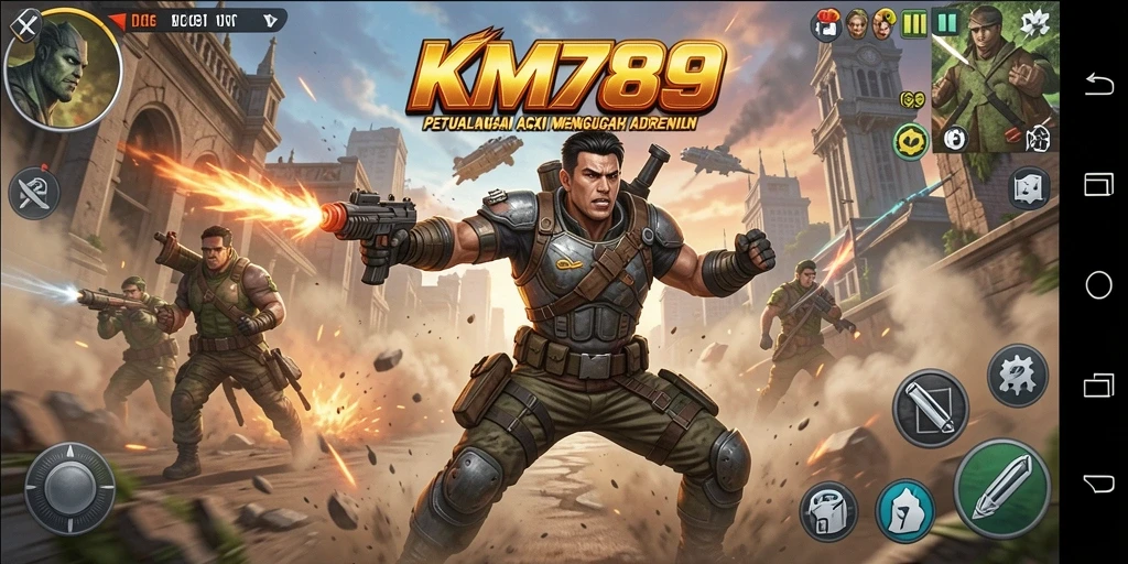 Gameplay menarik petualangan dalam KM789 yang penuh aksi.