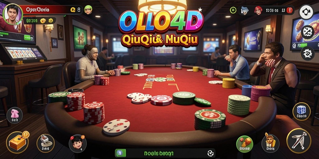 Gameplay menarik OLLO4D dalam permainan QiuQiu.