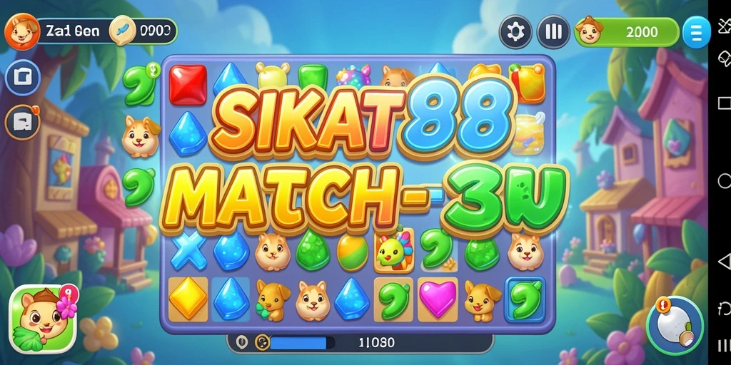 Gameplay menantang dan berwarna-warni di SIKAT88.
