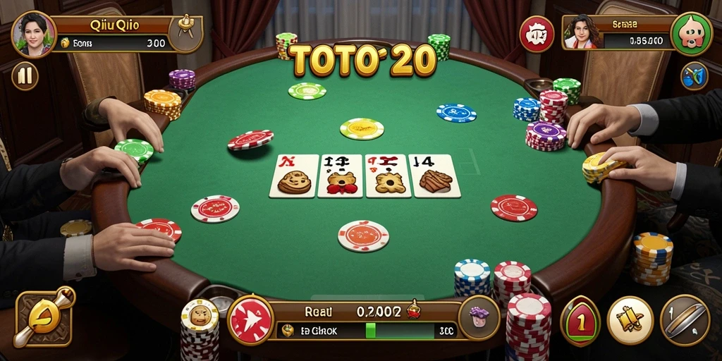 Tampilan gameplay TOTO20 yang seru dan interaktif.